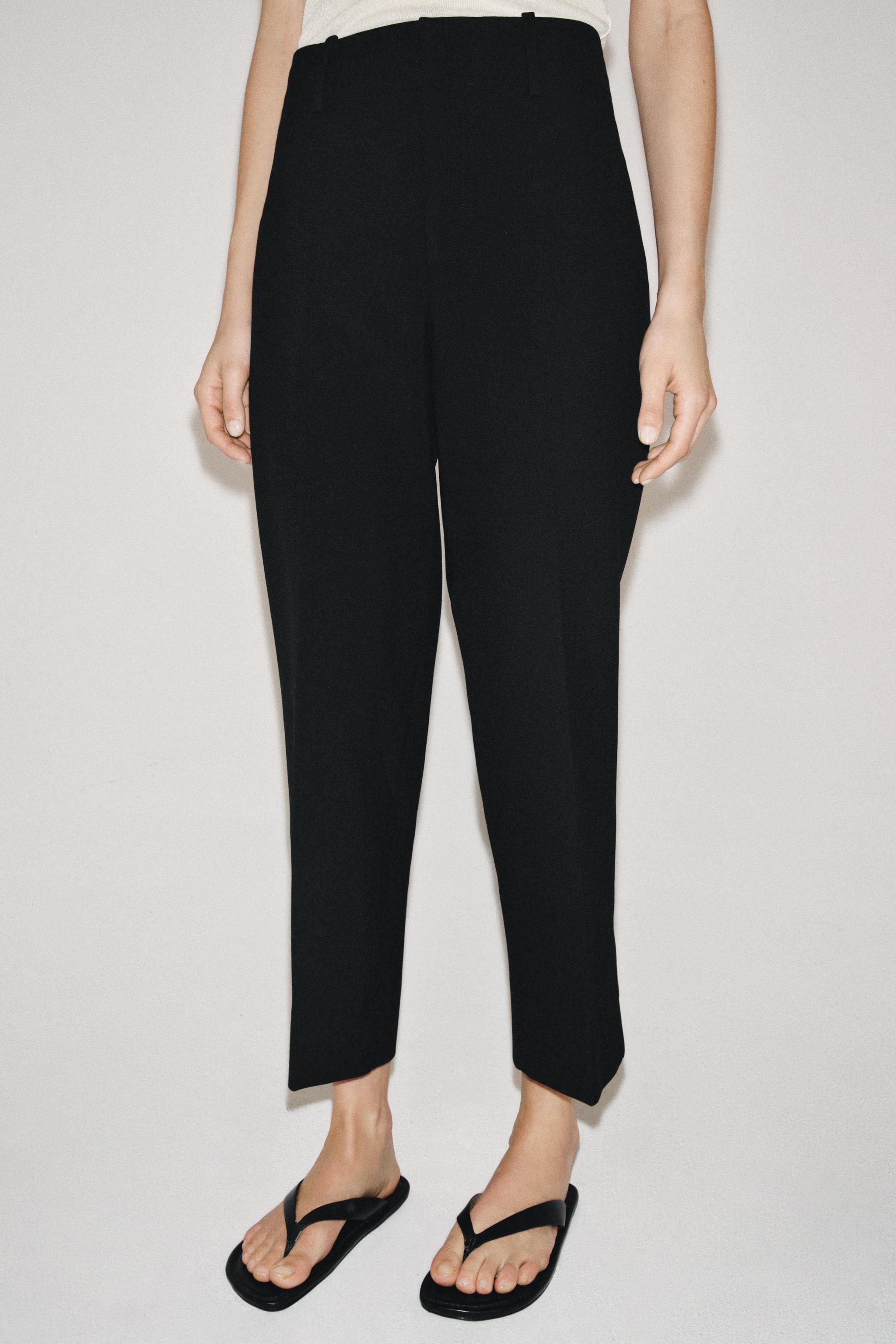 ZW COLLECTION PRESSED CREASE PANTS
